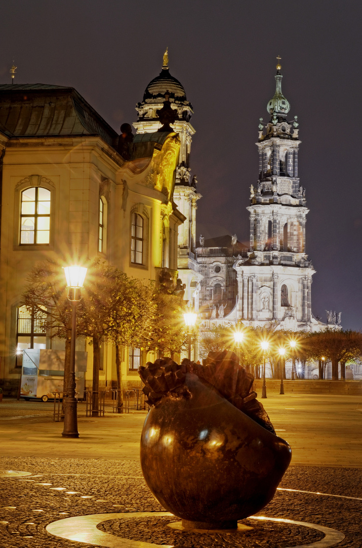 Dresden, Brühlsche Terrasse