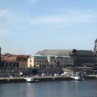 Dresden, Brühlsche Terrasse, Hofkirche, Semperoper