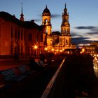 Dresden - Brühlsche Terrasse mit Terrassenufer