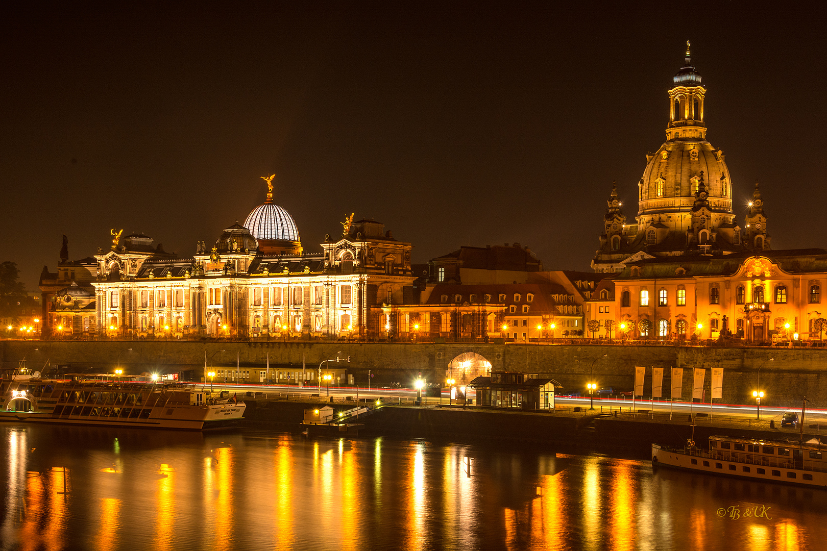 Dresden by night