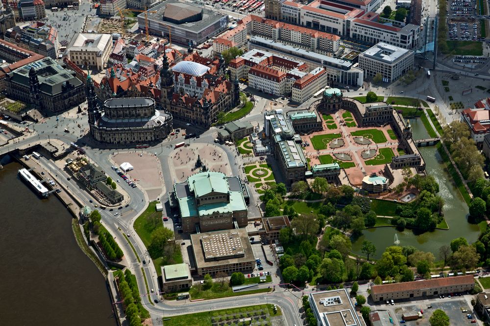 Dresden City Überflug