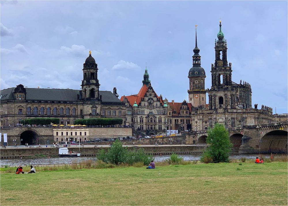 Dresden, damals und heute-wunderschön 