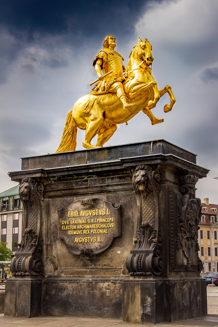 Dresden, Denkmal von August dem Starken