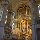 Dresden, der Altar in der Frauenkirche