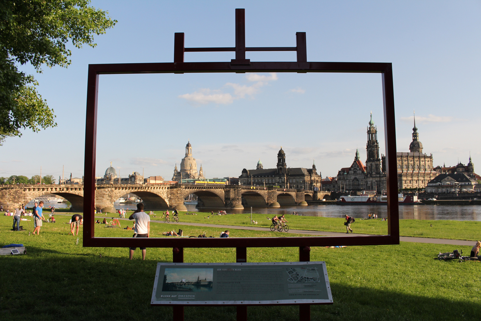 Dresden - "Der Canaletto-Blick"