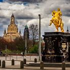 Dresden, der goldene Reiter