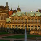 Dresden - der Zwinger in der Abendsonne