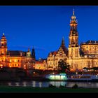 Dresden - Die Altstadt bei Nacht