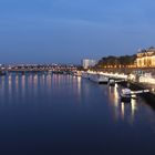 Dresden - Die Elbe zur Blauen Stunde