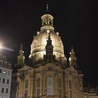 Dresden, die Frauenkirche am Abend