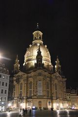 Dresden, die Frauenkirche am Abend