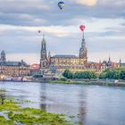 Dresden: ein kühler Sommertag.