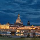 Dresden Elbufer zur "blauen" Stunde (2)