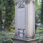 Dresden - Eliasfriedhof; Pest- & Armenfriedhof der Stadt Dresden; Grabstein des Bürgertums