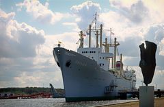 Dresden - Frachtschiff / Schifffahrtsmuseum -