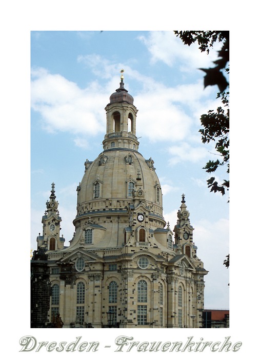 Dresden Frauenkirche August 2004