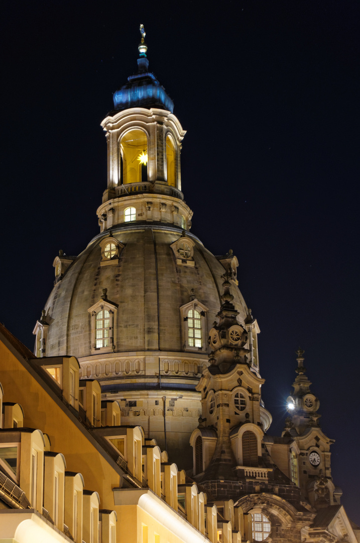 Dresden - Frauenkirche in der Adventszeit