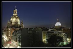 Dresden, Frauenkirche und Akademie der Künste