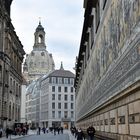 Dresden, Frauenkirche und Fürstenzug