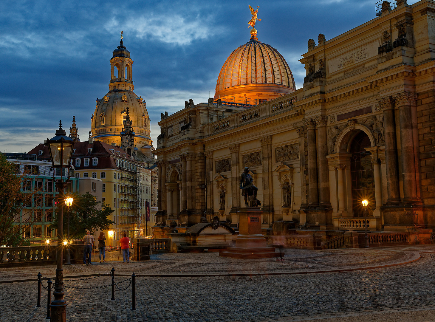 ^ Dresden - Frauenkirche und Oktogon ^ 