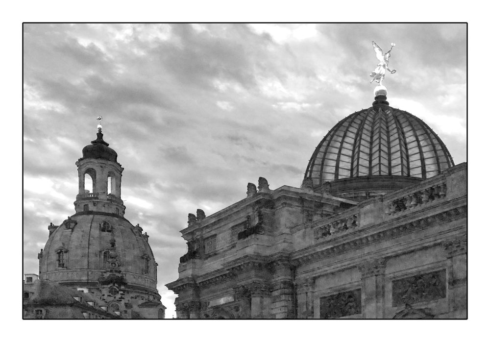 Dresden - Frauenkirche und Zitronenpresse