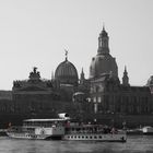 Dresden, Frauenkirche, Zitronenpresse und Historischer Raddampfer