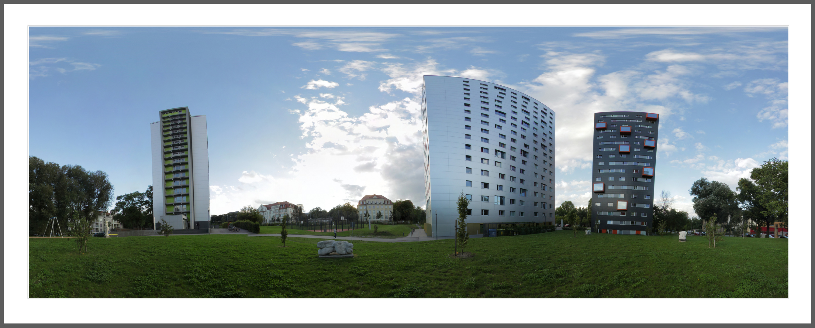 Dresden Fritz-Förster Platz Pano