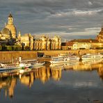 Dresden, früh am Morgen