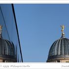 Dresden-gläserne Kuppel des (Neuen) Sächsischen Kunstvereins