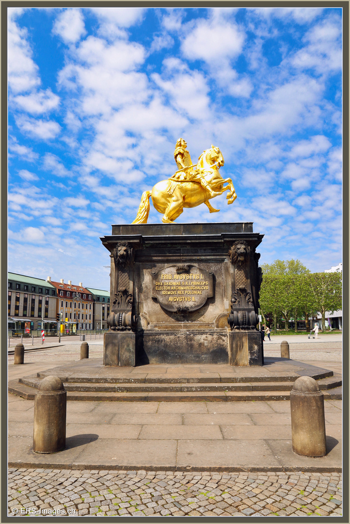 Dresden Goldener Reiter 2019-04-30 002 (14) ©