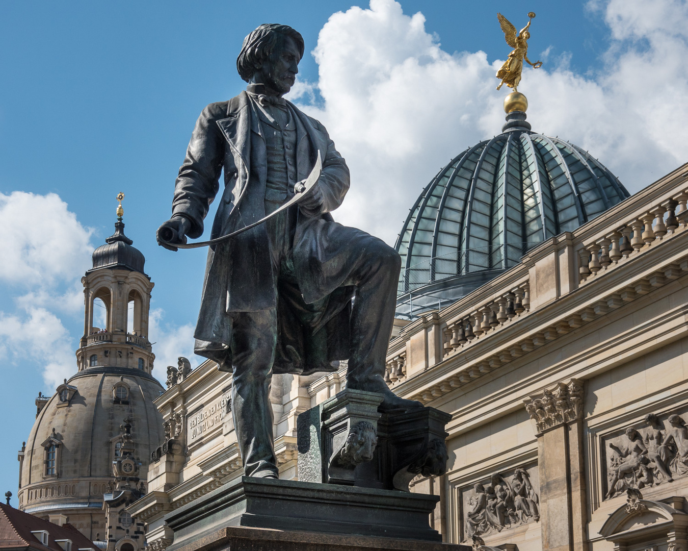 Dresden - Gottfried Semper-Denkmal