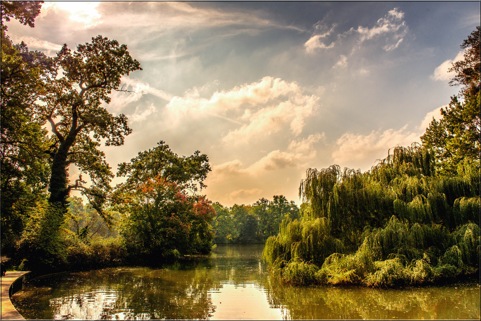 Dresden, Großer Garten, Carolasee