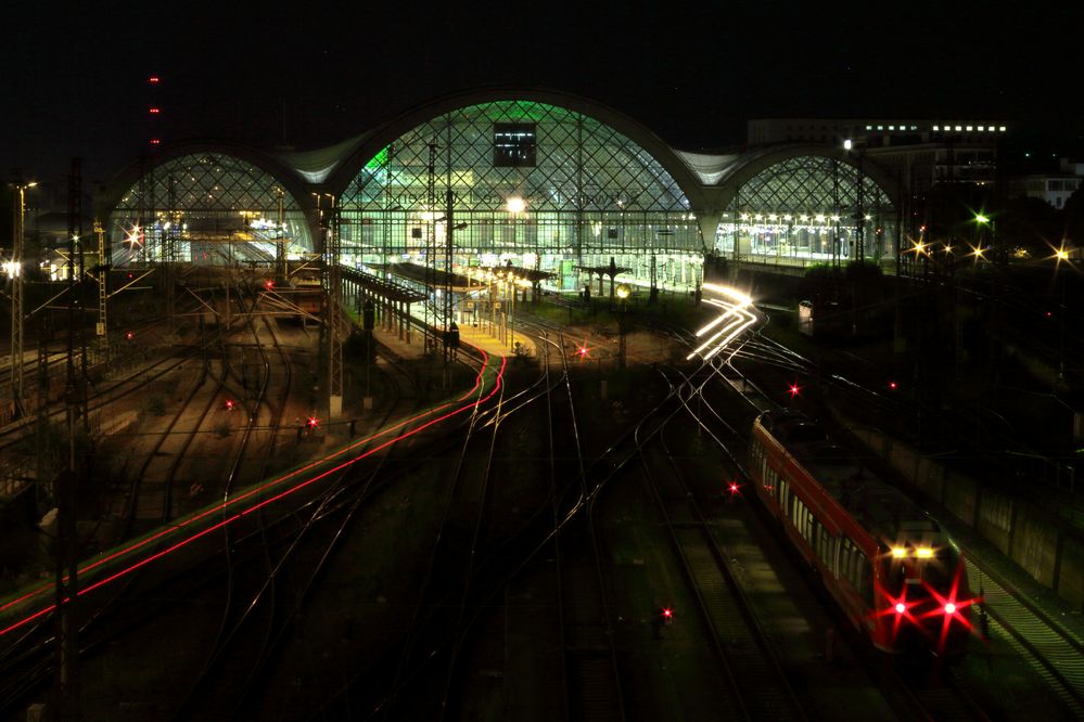 Dresden Hauptbahnhof...