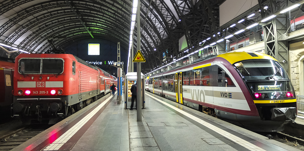 Dresden Hbf - Mittelhalle