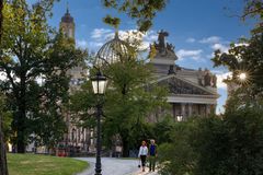 Dresden - hinter der Frauenkirche