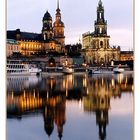 Dresden - Hofkirche und Brühlsche Terrasse