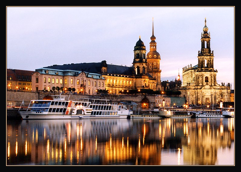 Dresden - Hofkirche und Brühlsche Terrasse II