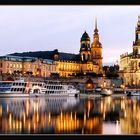 Dresden - Hofkirche und Brühlsche Terrasse II