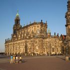 Dresden Hofkirche und Hausmannsturm