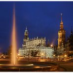 Dresden - Hofkirche und Residenzschloss