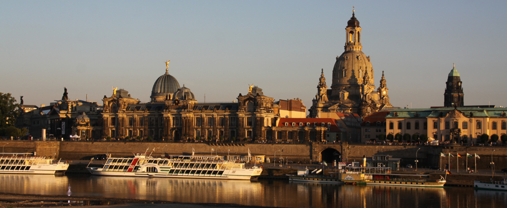 Dresden im Abendlicht