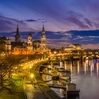 Dresden im Abendlicht