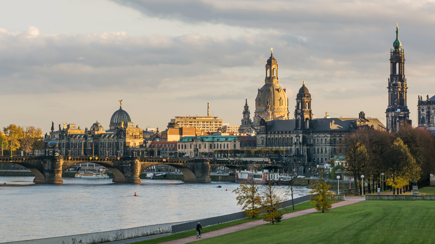 Dresden im Abendlicht