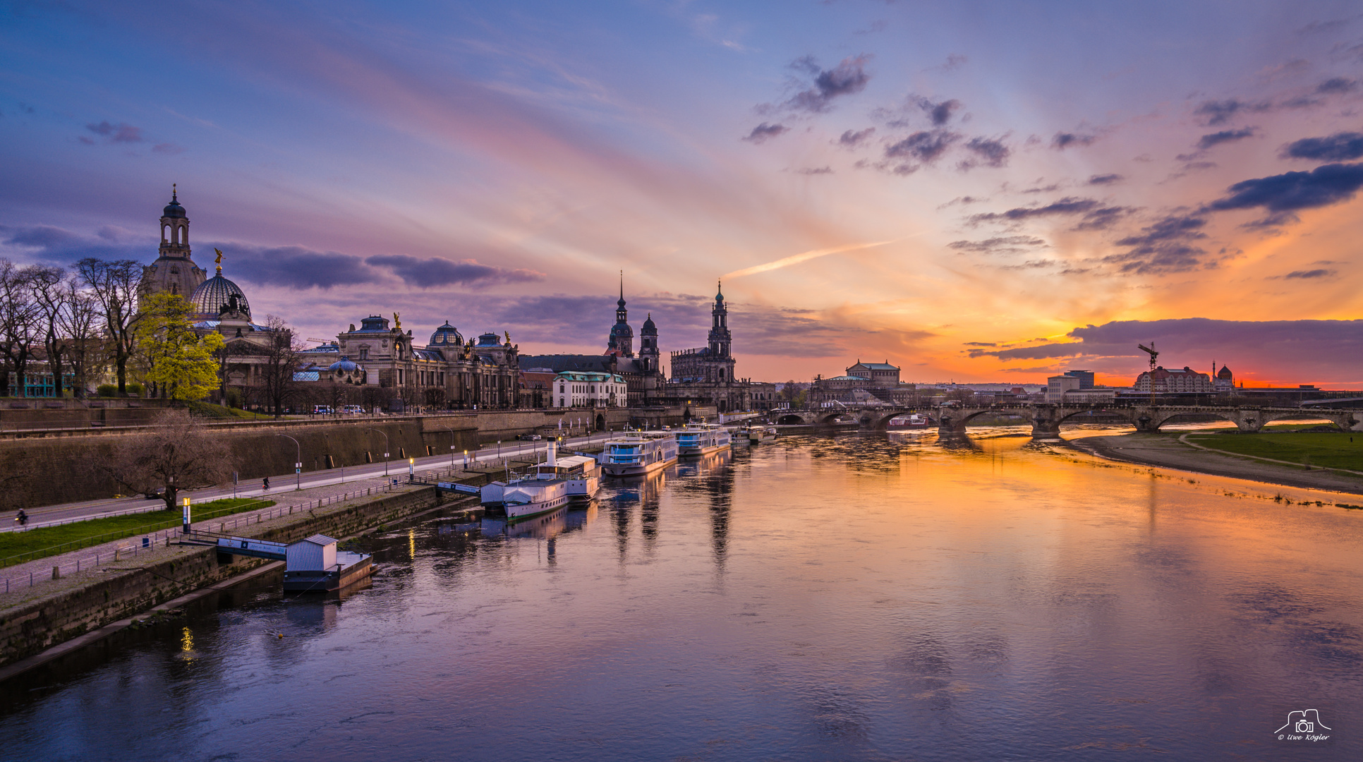 Dresden im Abendlicht I