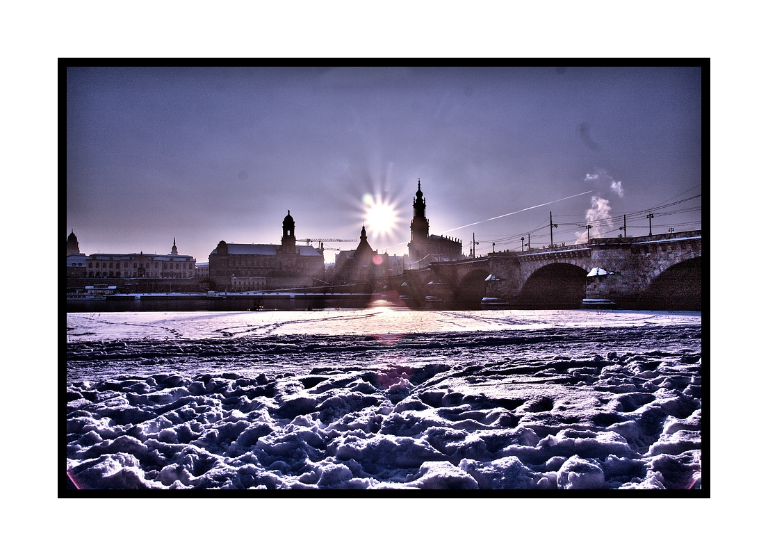 Dresden im Gegenlicht