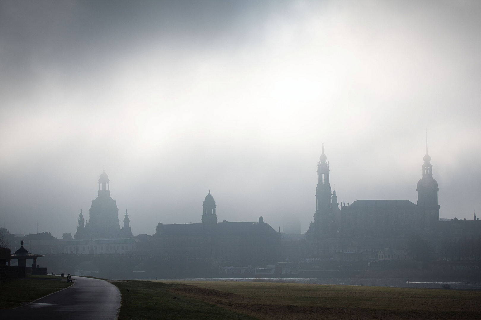 Dresden im Morgengrauen