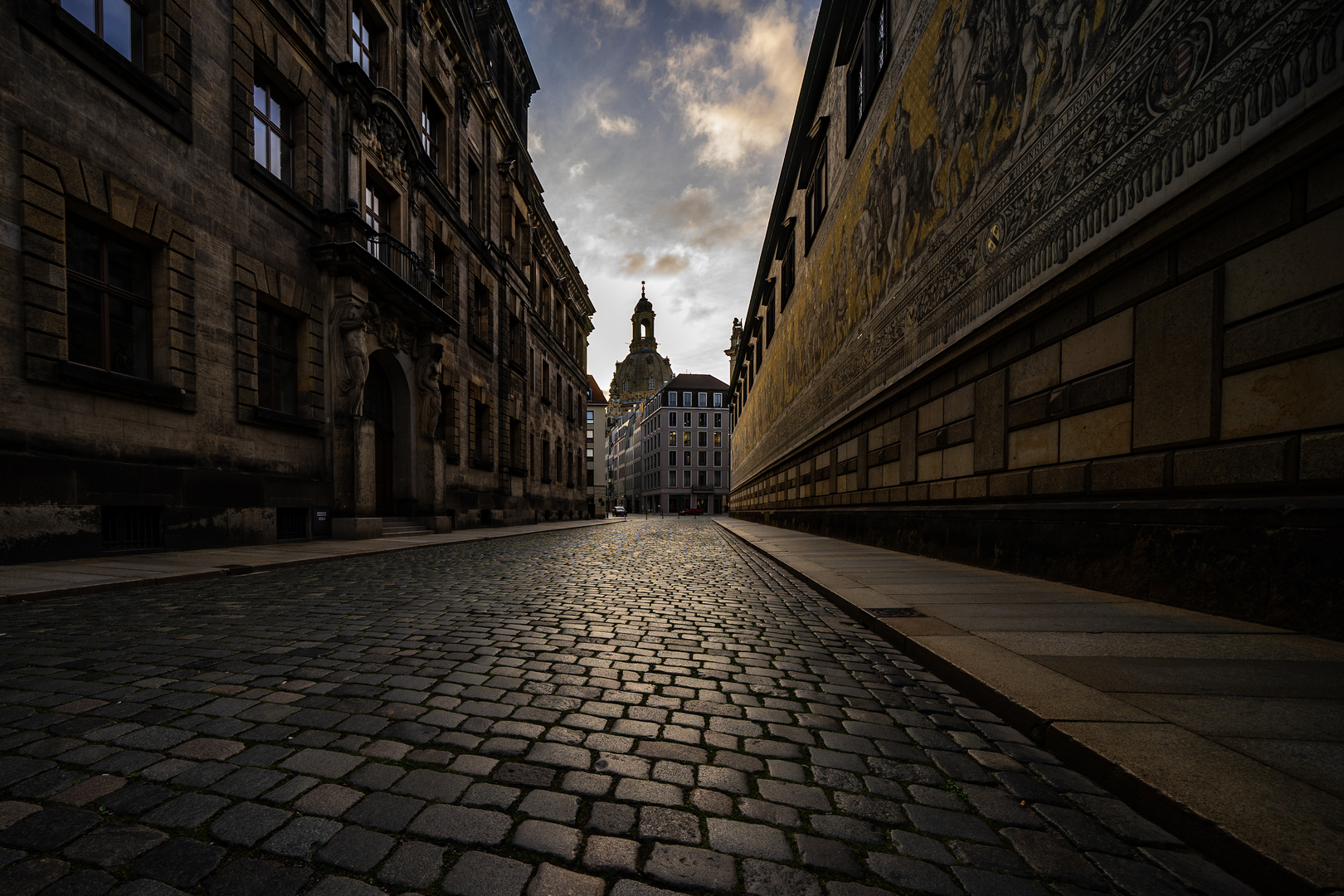 Dresden im Morgenlicht