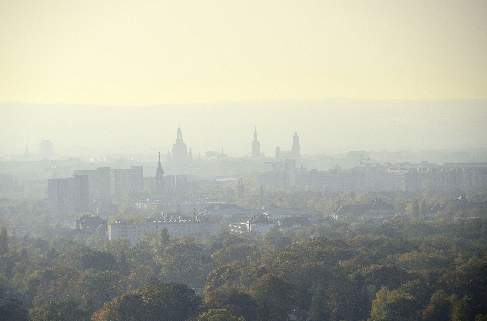 Dresden im Nebel