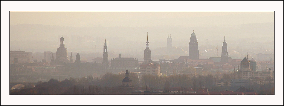 Dresden im November III-weiß