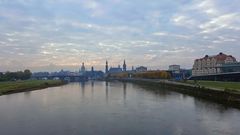 Dresden im Oktobermorgengrau